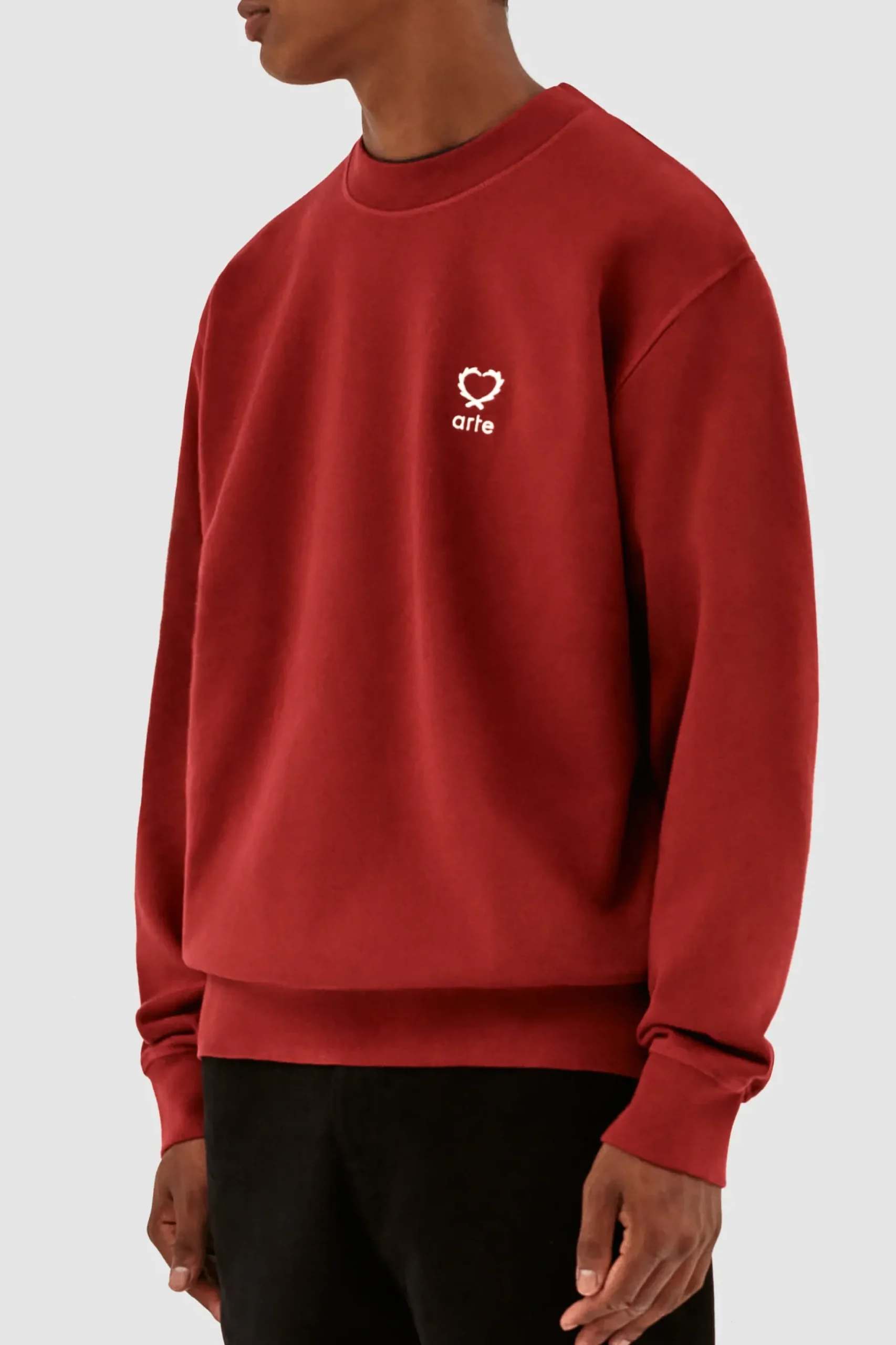 Carlos Small Heart Crewneck