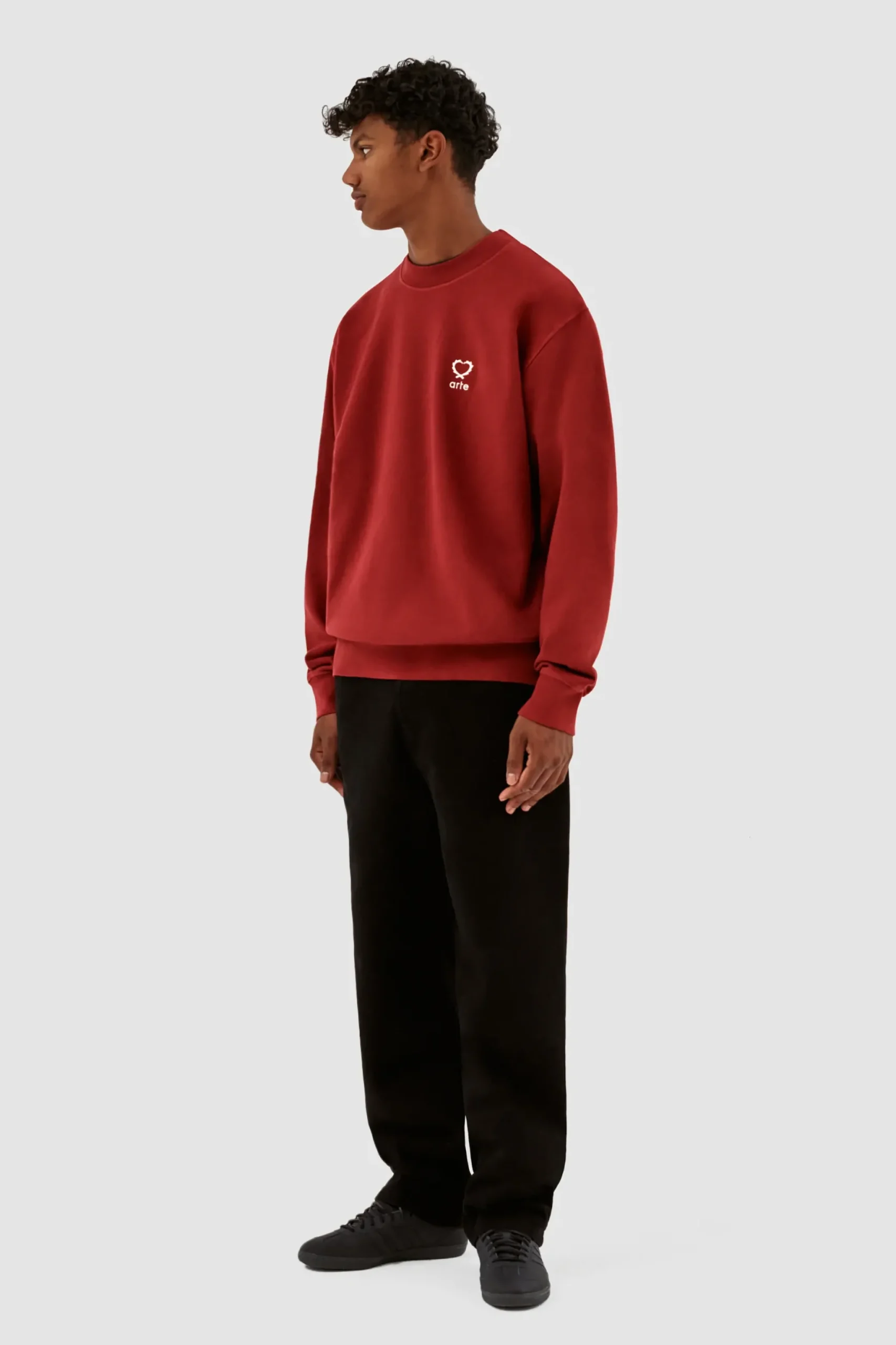 Carlos Small Heart Crewneck