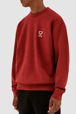 Carlos Small Heart Crewneck