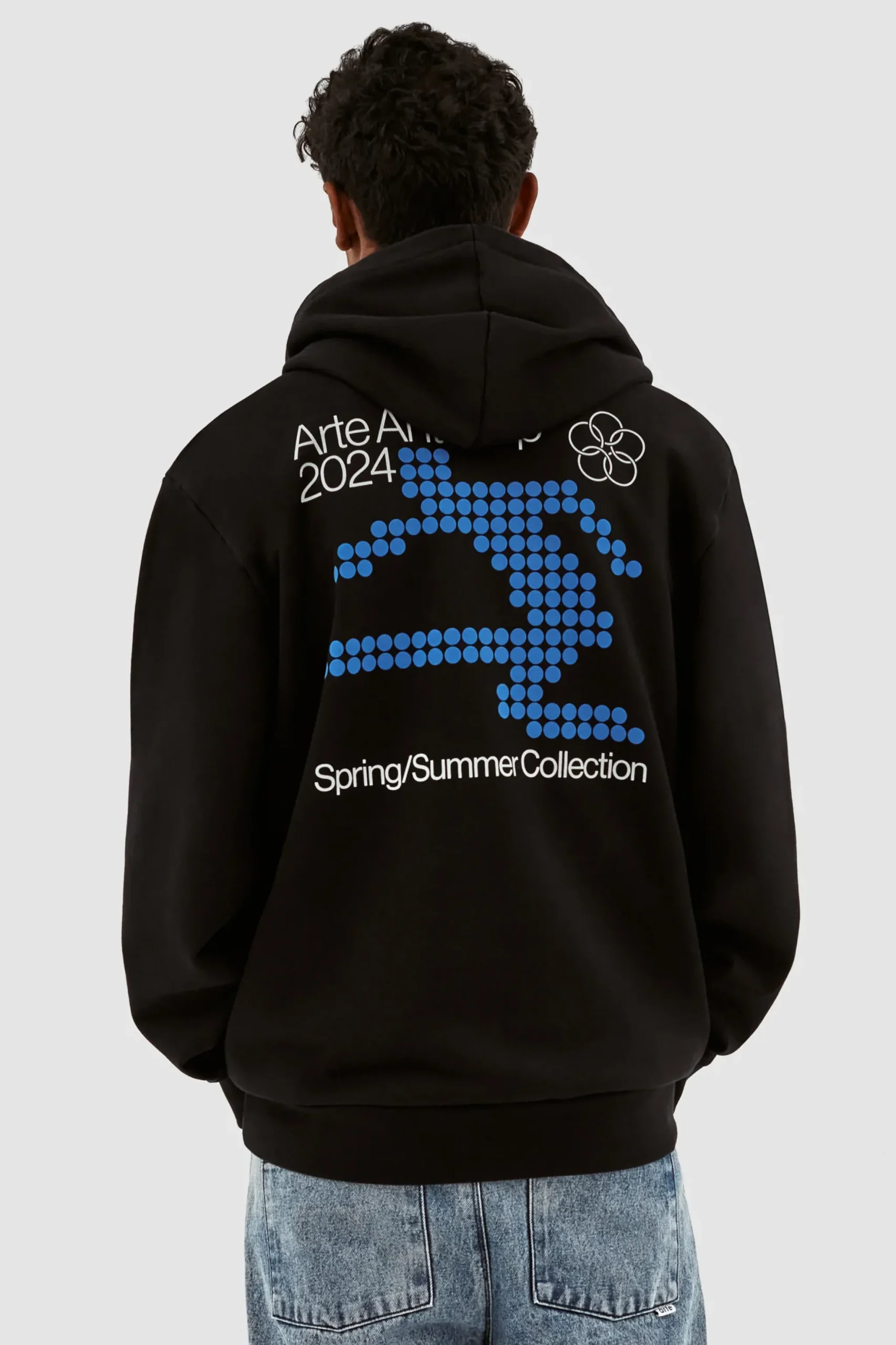 Circles Men Back Hoodie