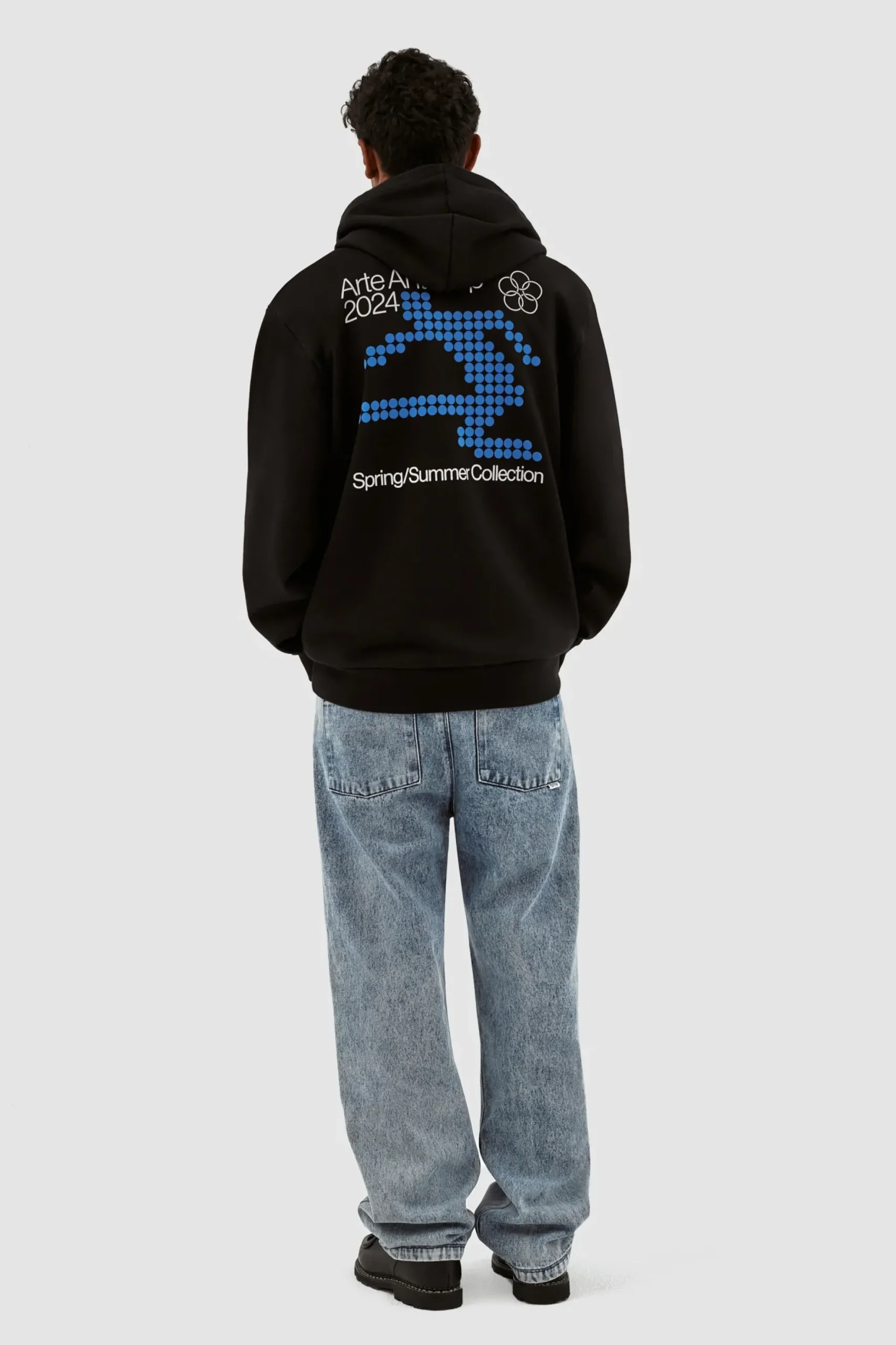 Circles Men Back Hoodie