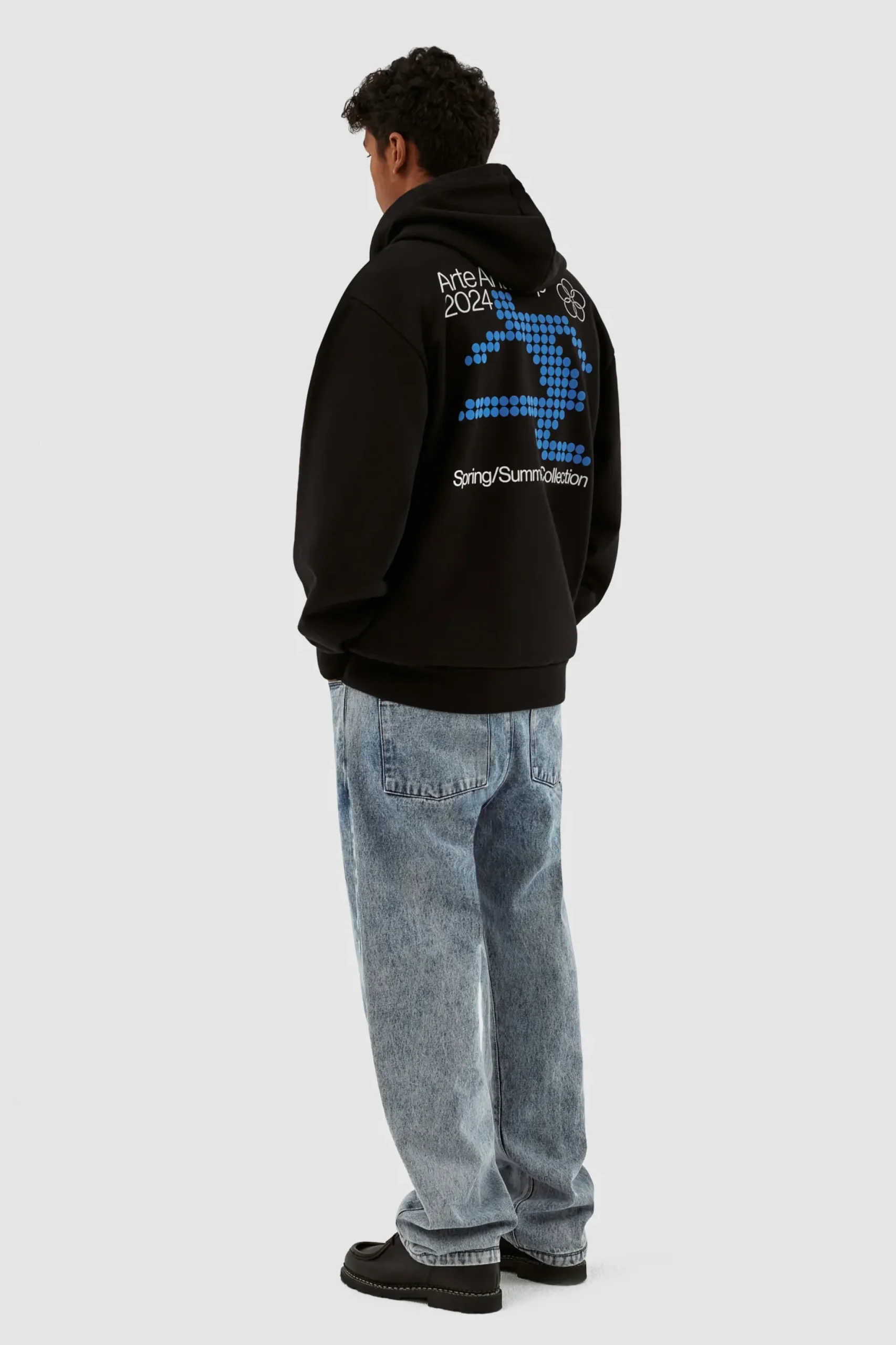 Circles Men Back Hoodie