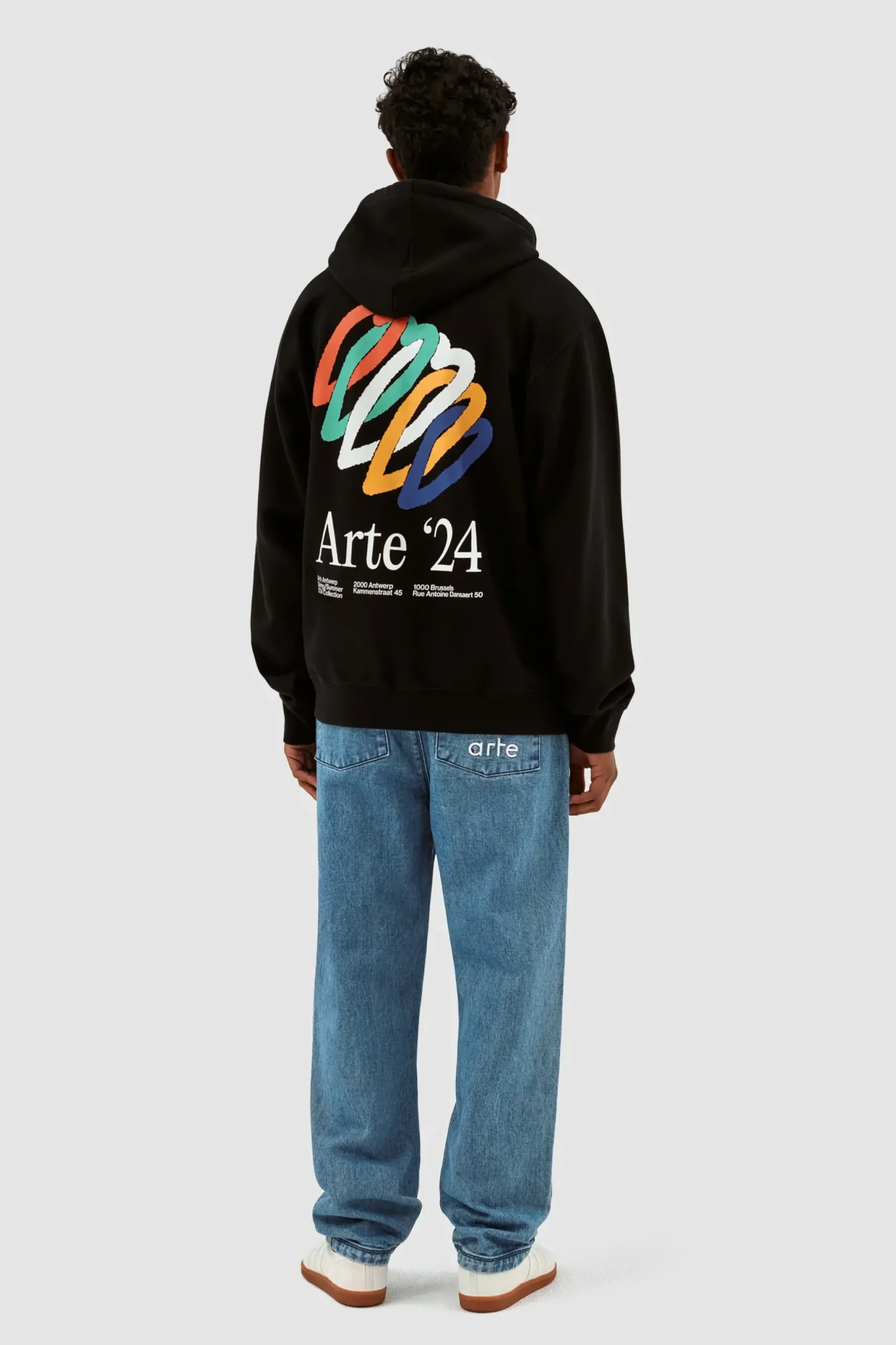 Hank Back Hearts Hoodie