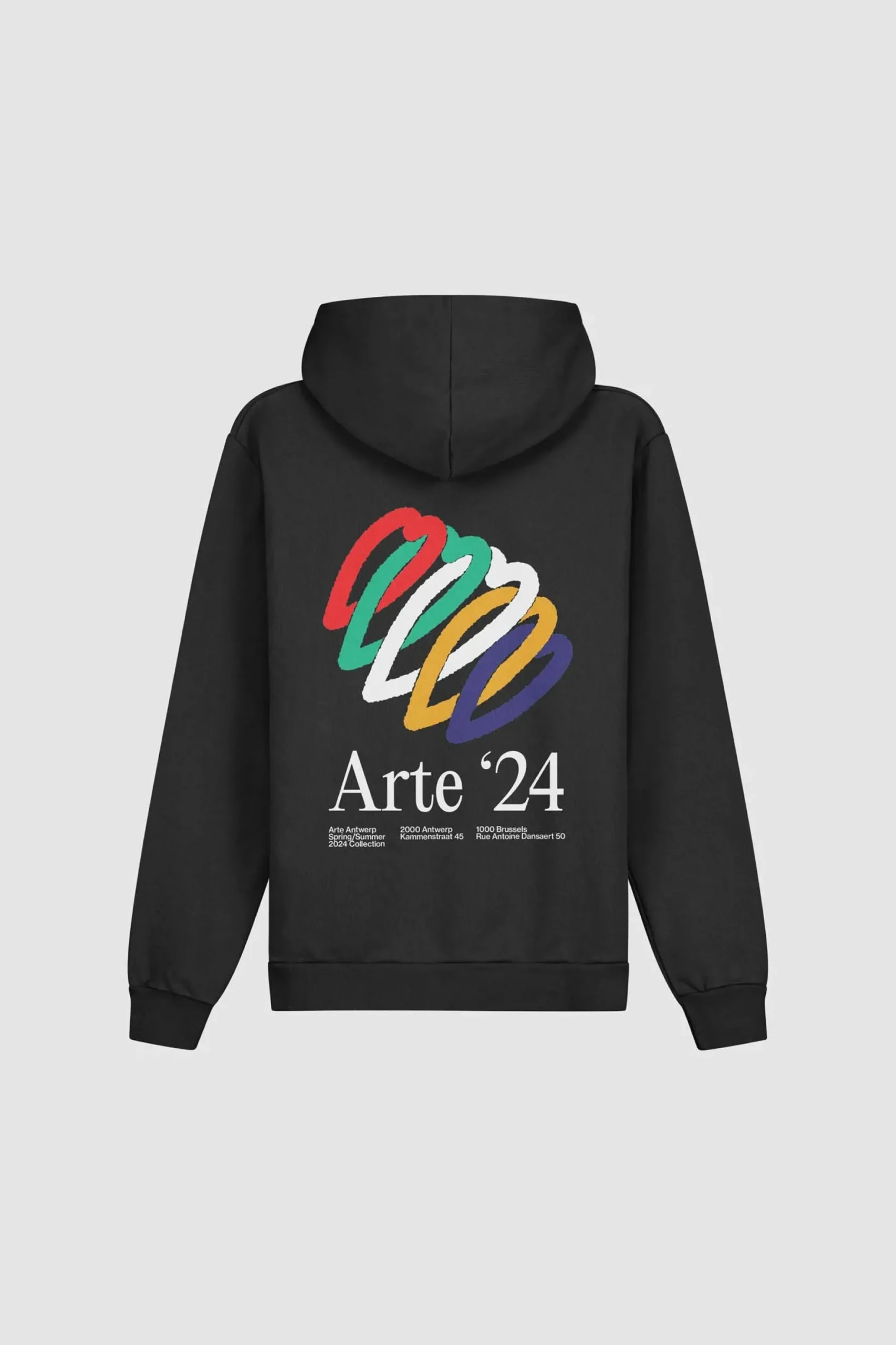 Hank Back Hearts Hoodie