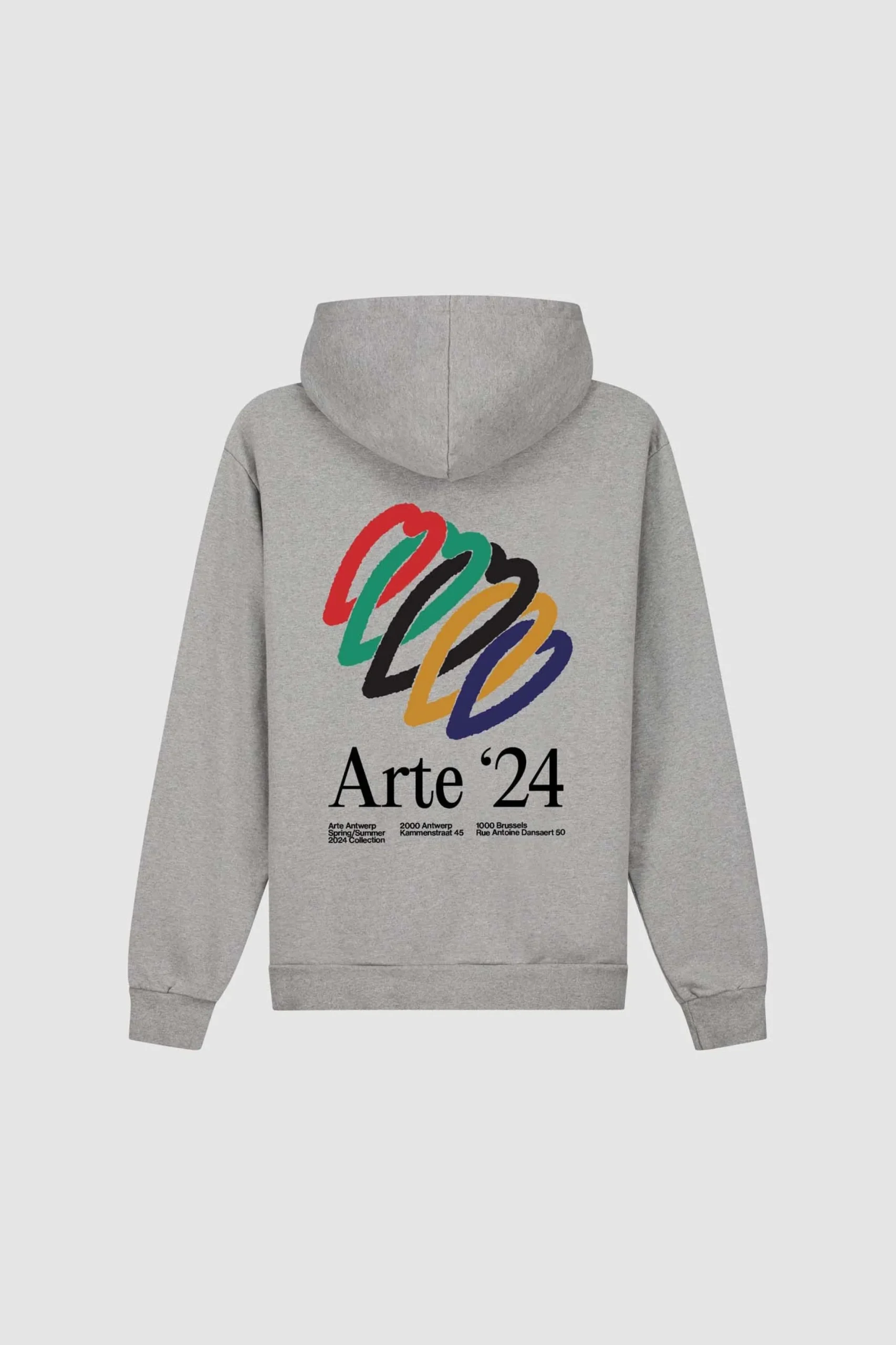 Hank Back Hearts Hoodie