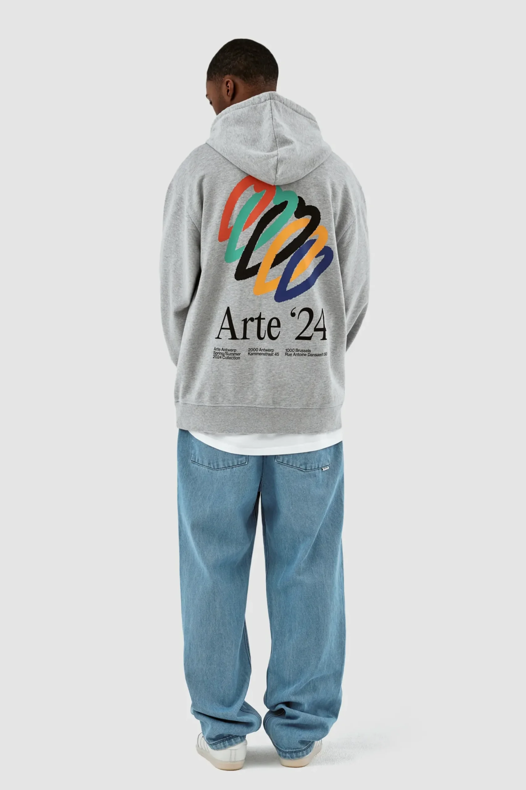 Hank Back Hearts Hoodie