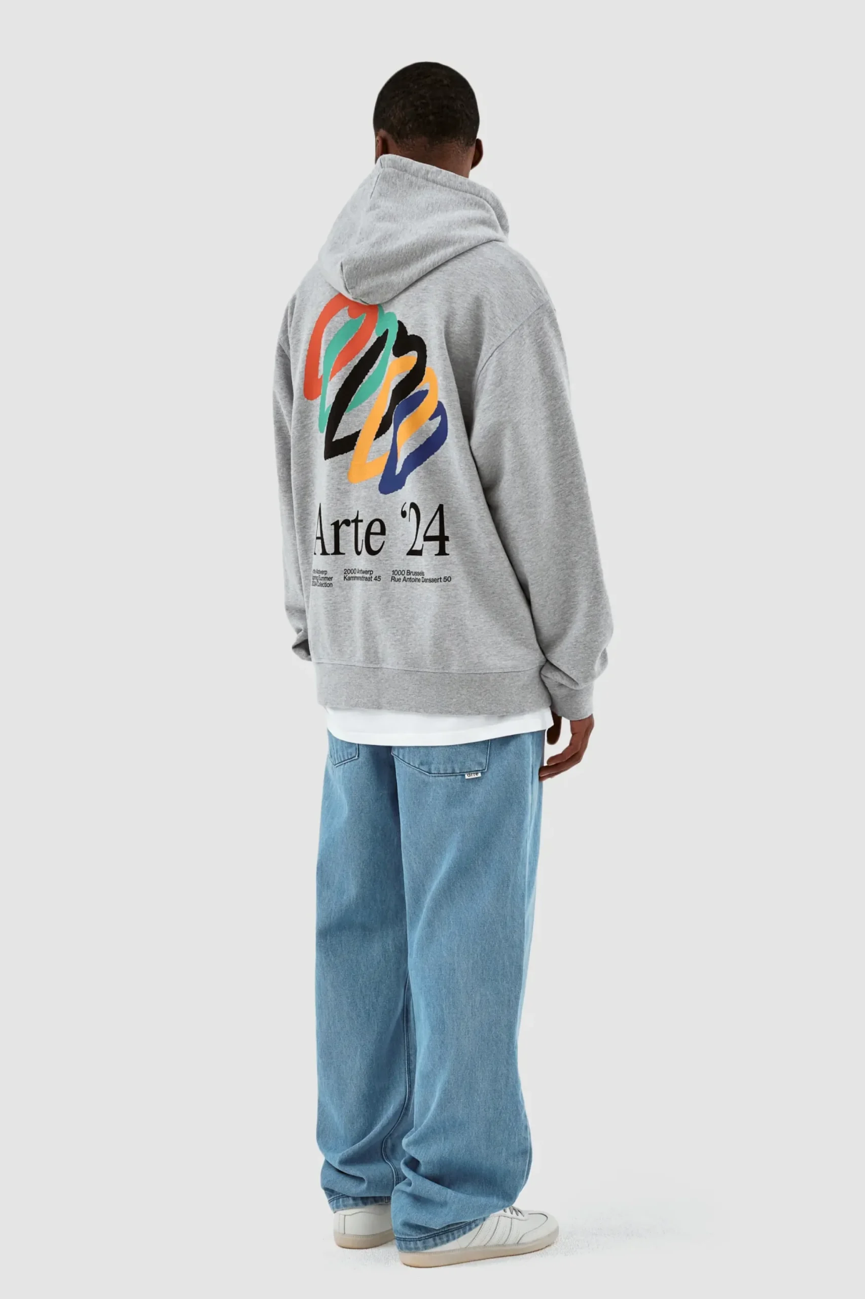 Hank Back Hearts Hoodie