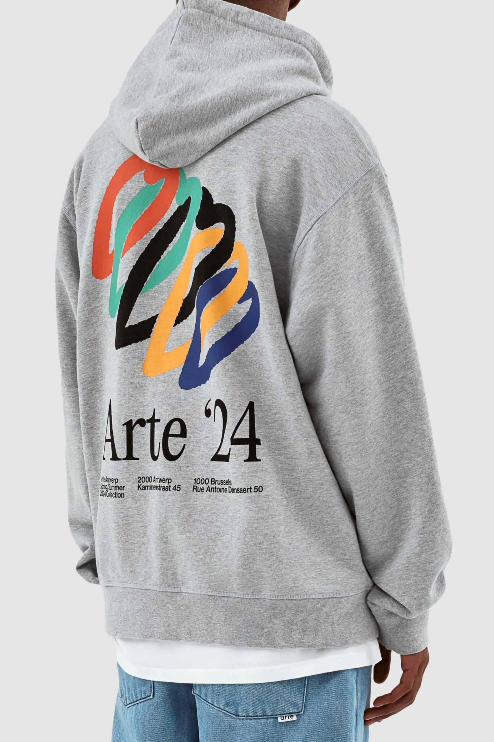 Hank Back Hearts Hoodie