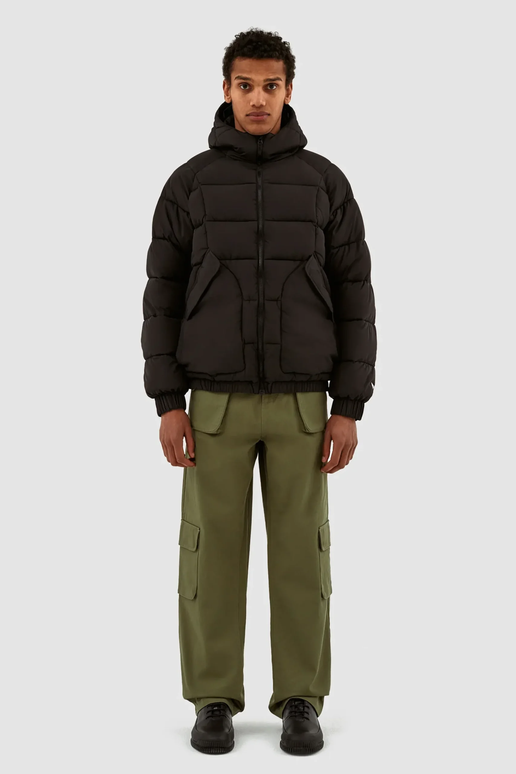 Joey Cuts Puffer Jacket