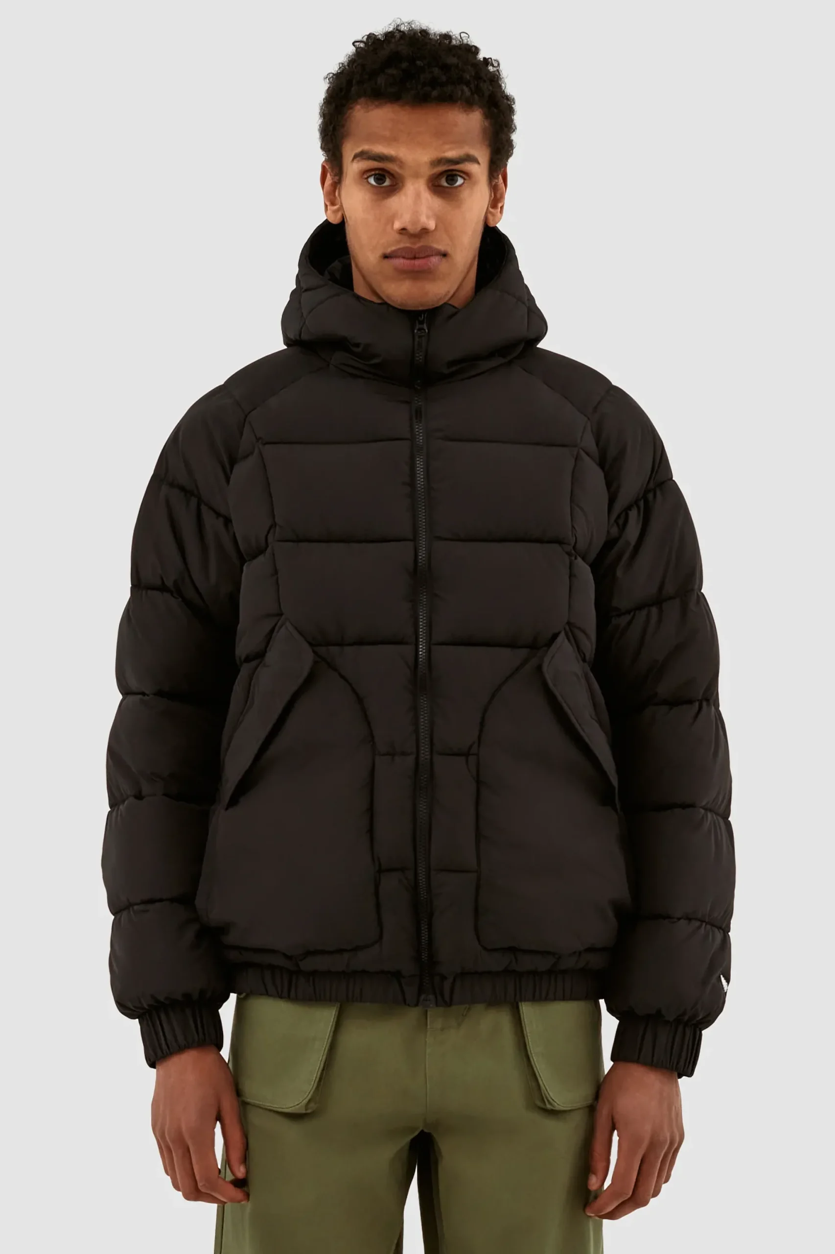 Joey Cuts Puffer Jacket