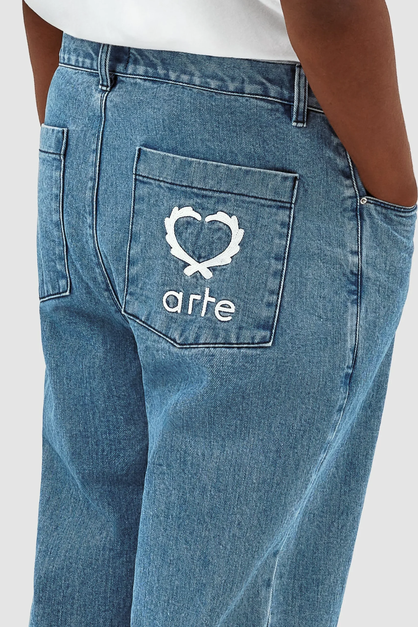 Poage Back Heart Pants